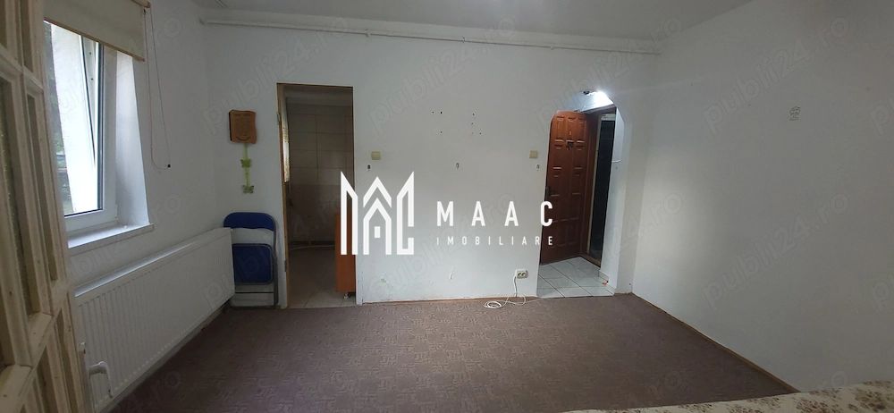 Apartament 2 camere nedecomandat | Central, Cisnădie | 32 mp, parter — fotografia 2