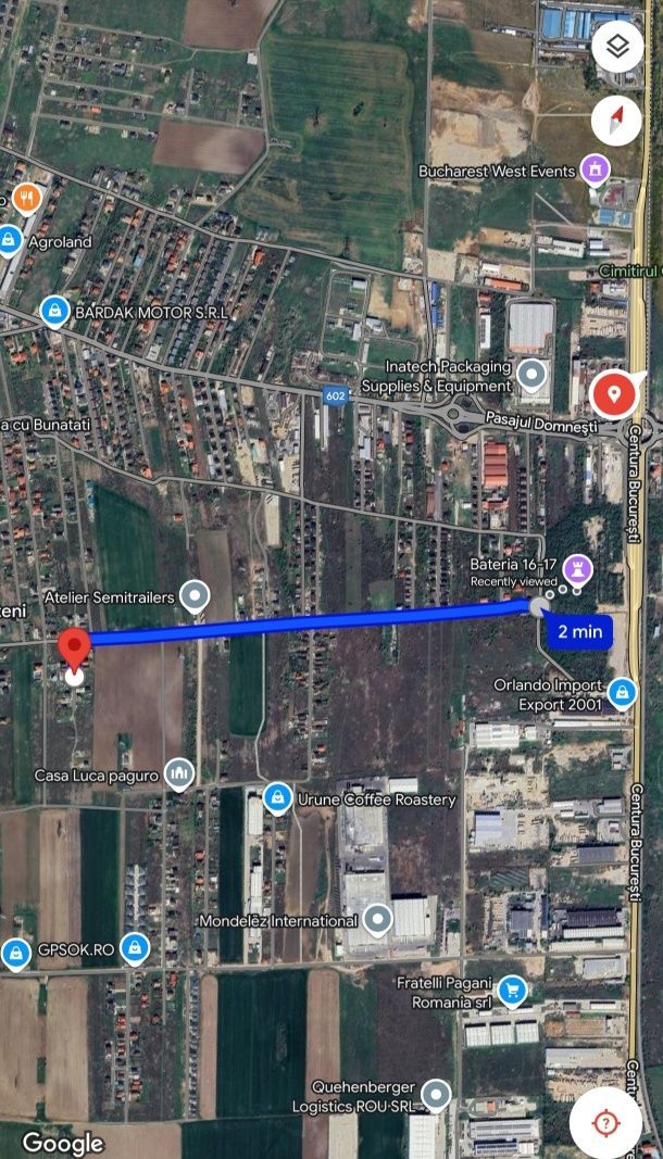 Teren intravilan Clinceni Str. Ortansei la 2 min de centura București — fotografia 5