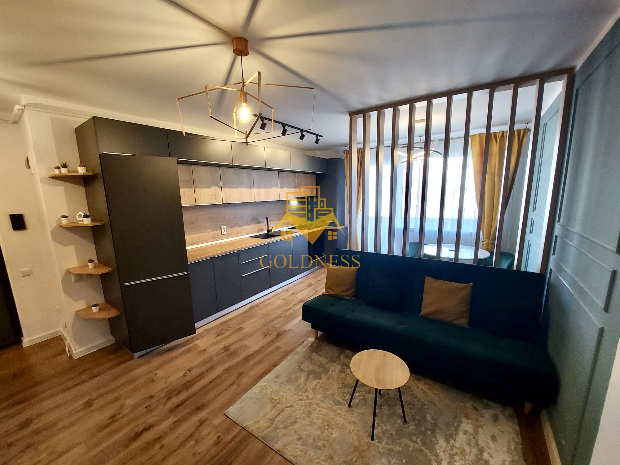 2 camere open space, Modern, Parcare, Totul Nou, Cetatii, Floresti — fotografia 4