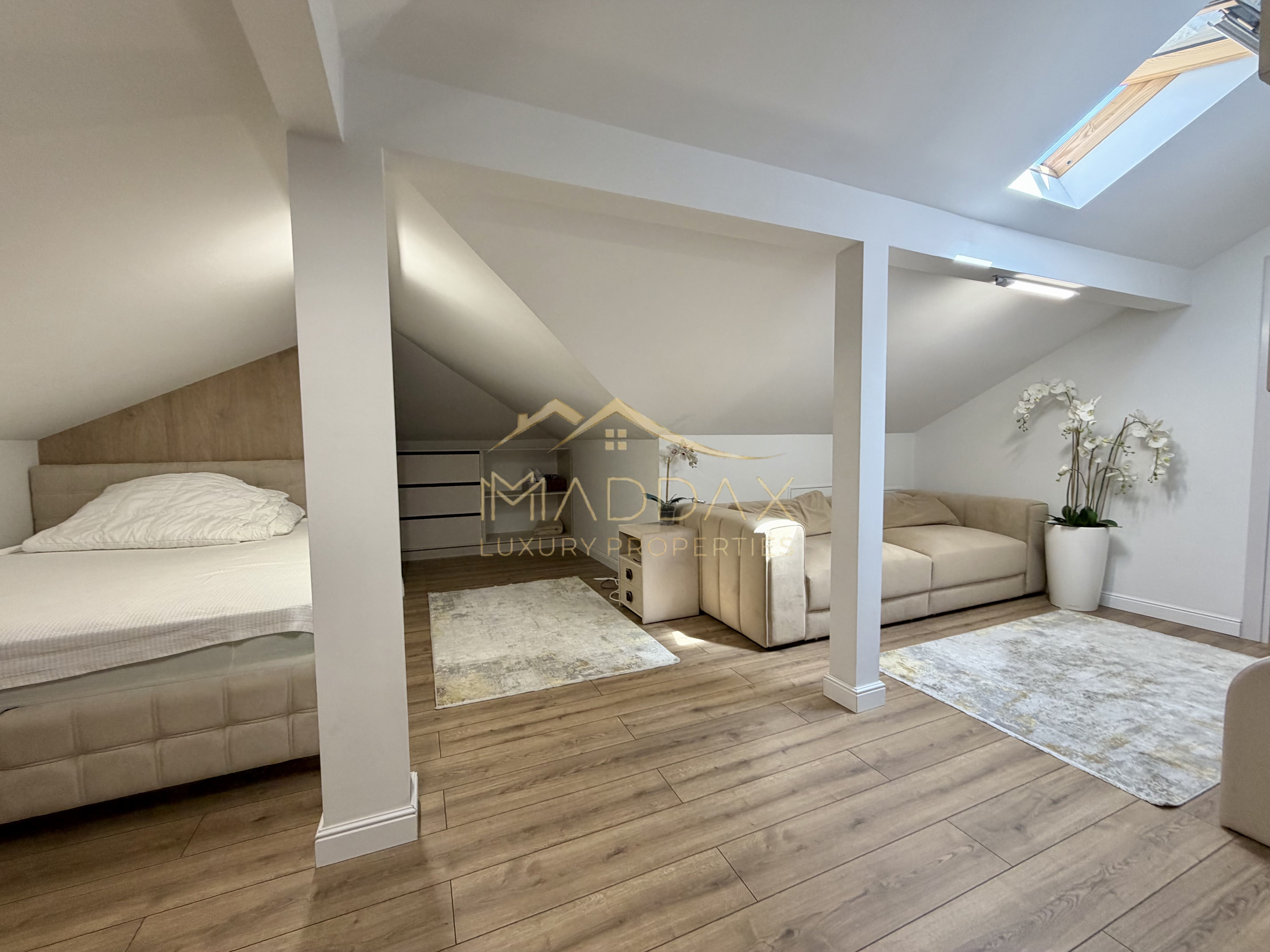 Vil de tip Duplex *P+1E+M* | 176 mp utili | mobilată complet | Chitila — fotografia 51