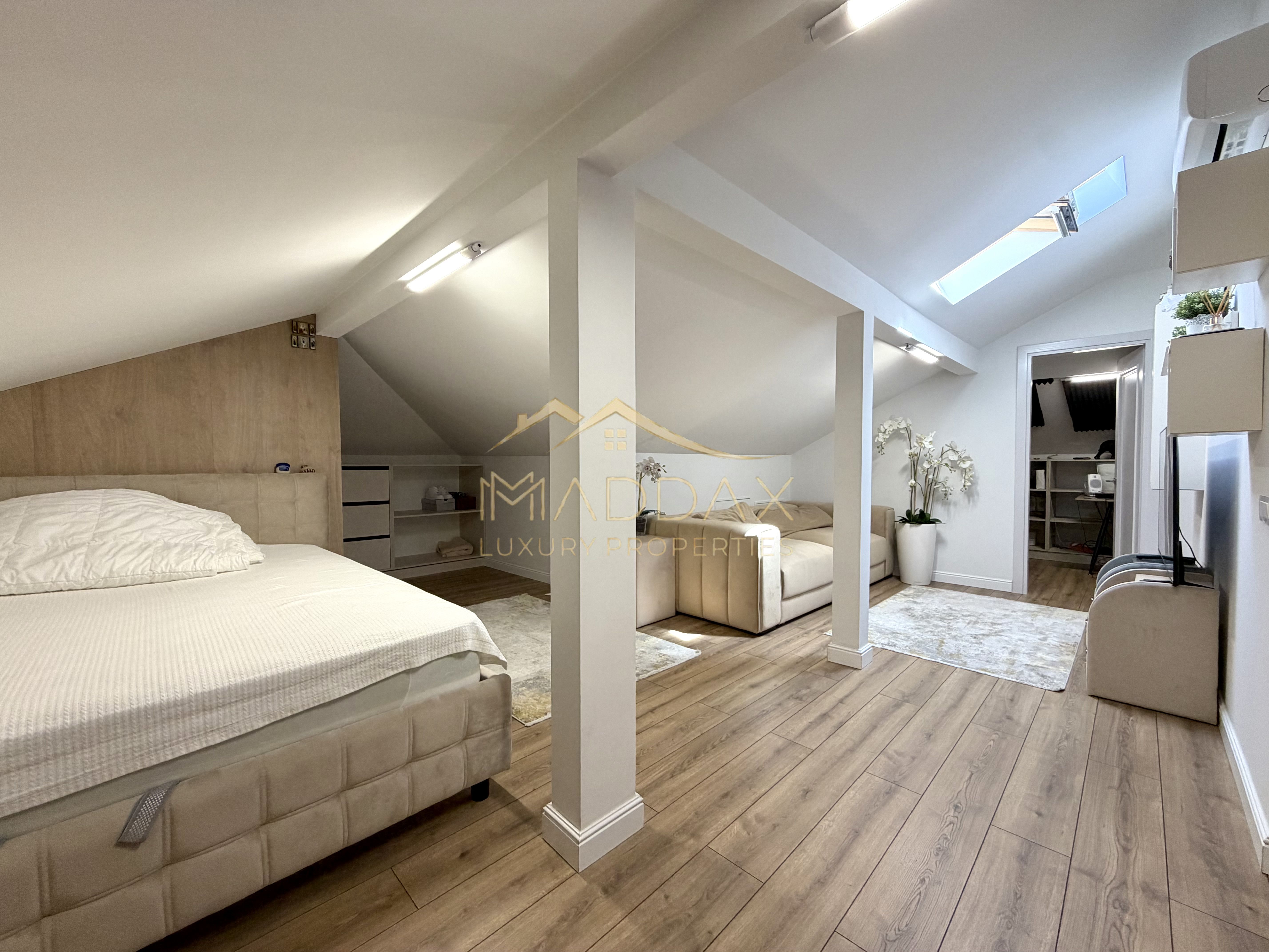 Vil de tip Duplex *P+1E+M* | 176 mp utili | mobilată complet | Chitila — fotografia 52
