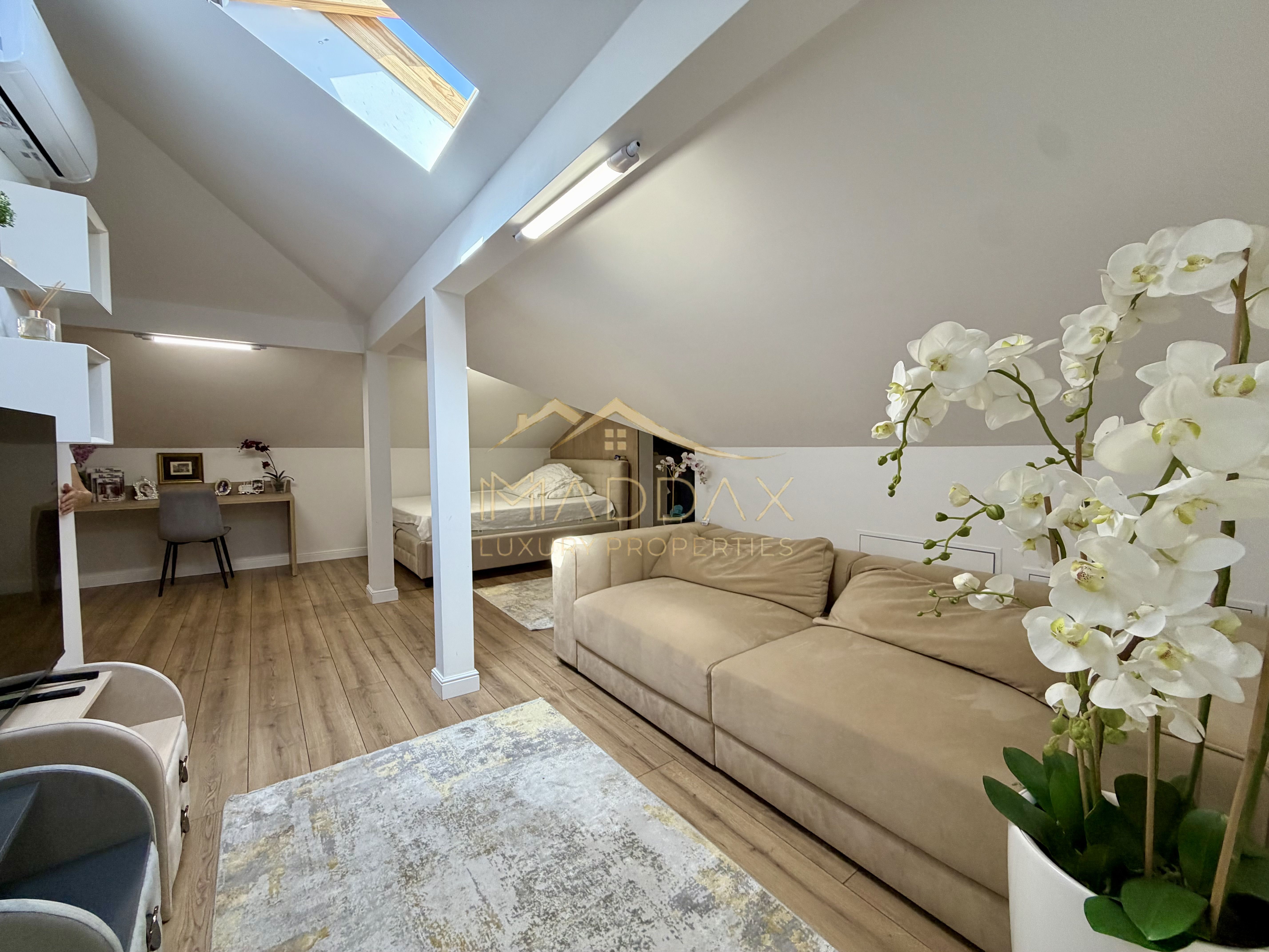 Vil de tip Duplex *P+1E+M* | 176 mp utili | mobilată complet | Chitila — fotografia 57