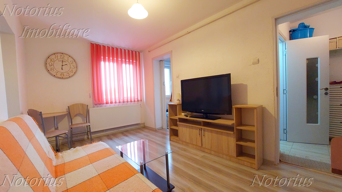 Apartament tip studio, mobilat și utilat, ultracentral Hunedoara.