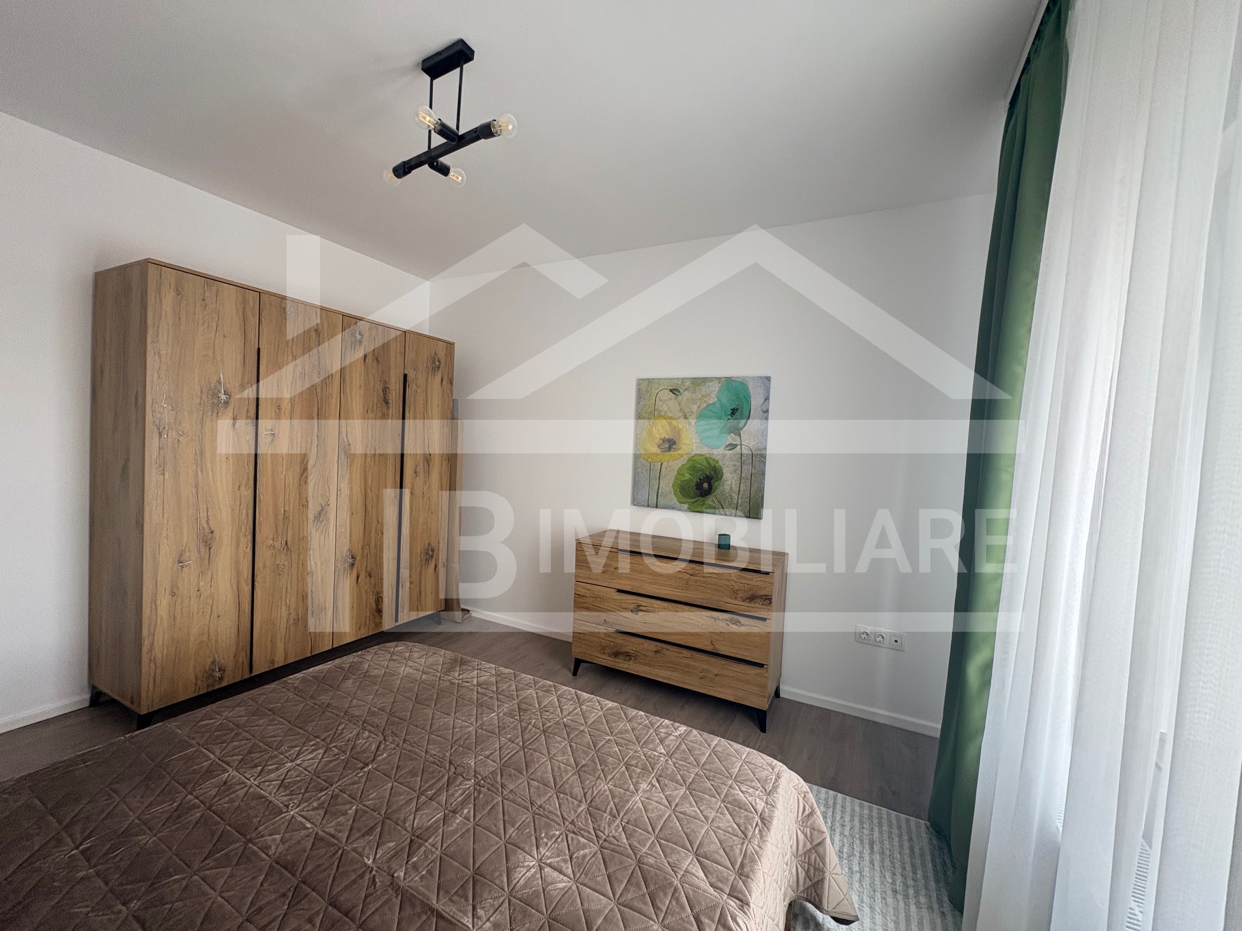 Apartament 2 camere, 56 mp, decomandat, parcare, Zona Vivat Residence — fotografia 3
