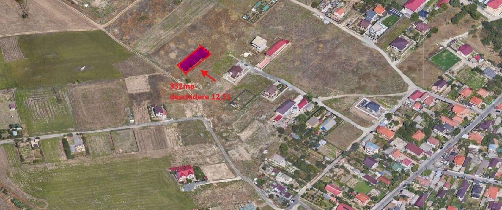 Ideal investitie-Vila Cucoanei - Teren intravilan 330mp deschidere 12.5m — fotografia 4