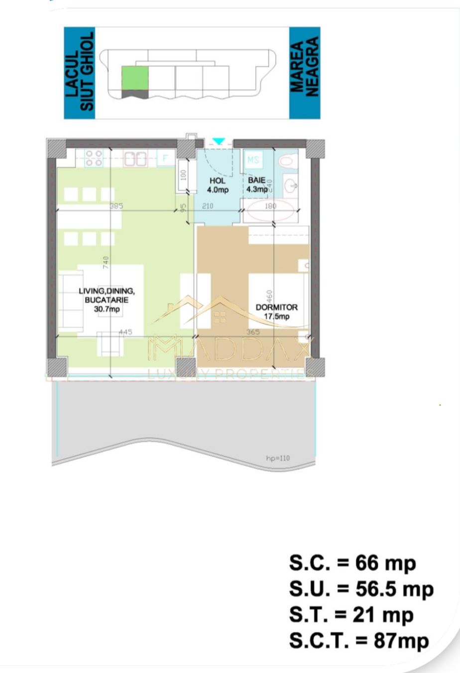 Apartament LUX***Vedere catre MARE***Complex cu piscina//MAMAIA — fotografia 19