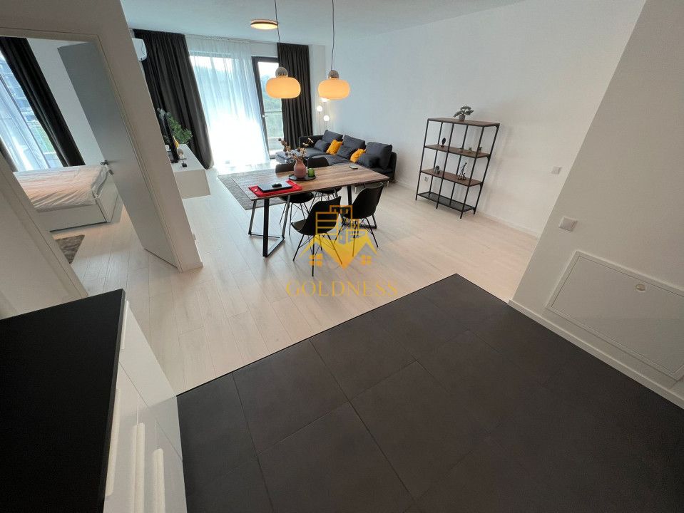 2 camere LUX, open-space, parcare subterana, AC, Frunzisului Azoria — fotografia 4