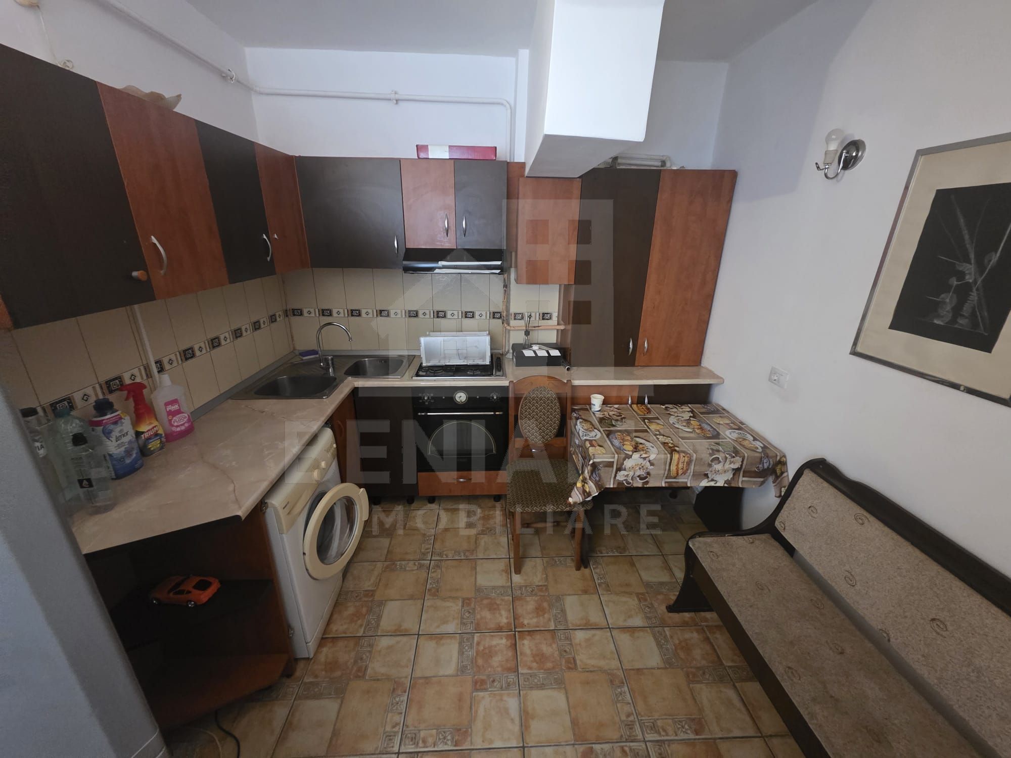 Garsoniera-Decomandata-2 Balcoane-Etajul 1- CT-Promenada-Libera — fotografia 3
