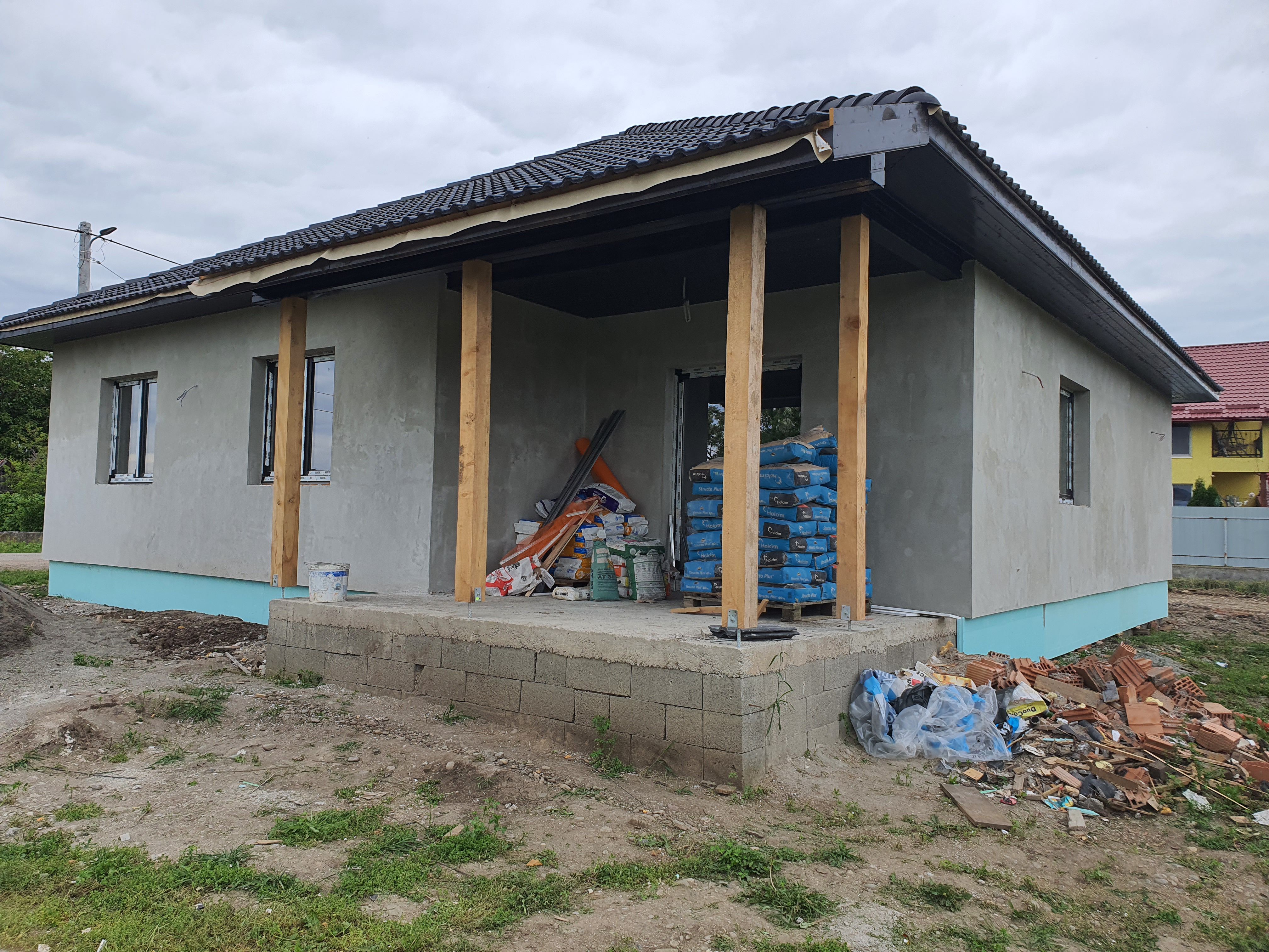 Casă la cheie pe 1 nivel 4 camere 2 băi,145 mp,500 mp teren — fotografia 15