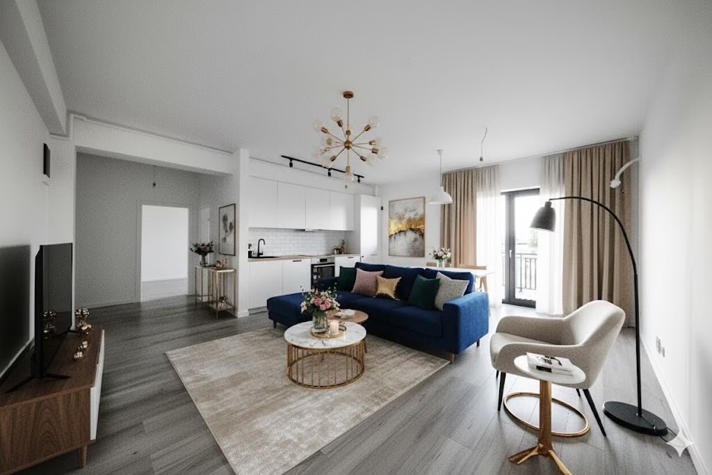 Apartamentul nr. 31 | 2 camere decomandat | Etaj 3 | Terasă 8,60 mp | — fotografia 5