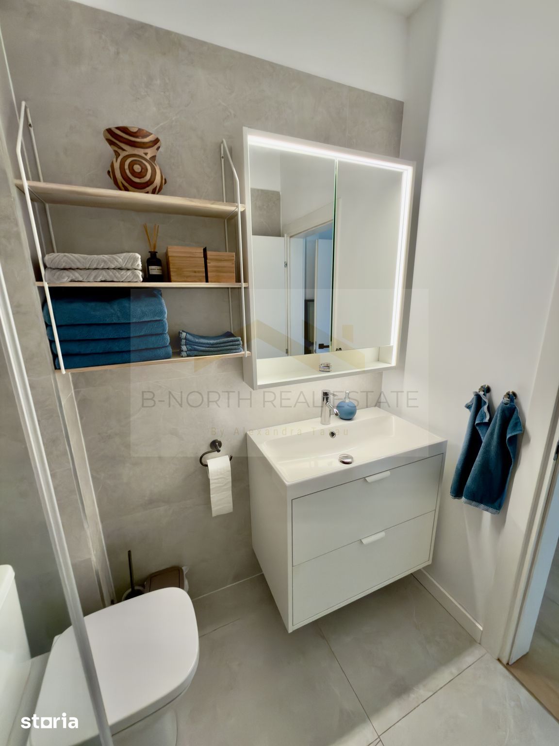 Apartament 3 camere premium | Orientare sud | 2 băi | 2 parcări City Nord Tunari — fotografia 11