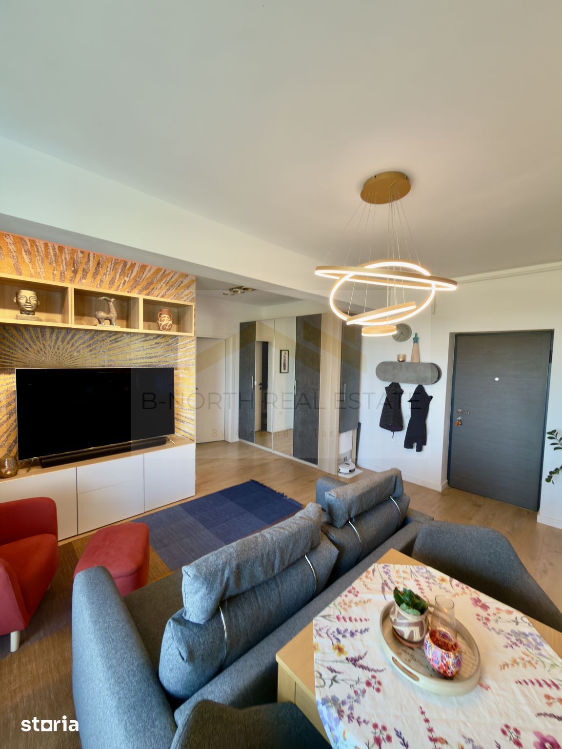 Apartament 3 camere premium | Orientare sud | 2 băi | 2 parcări City Nord Tunari — fotografia 5