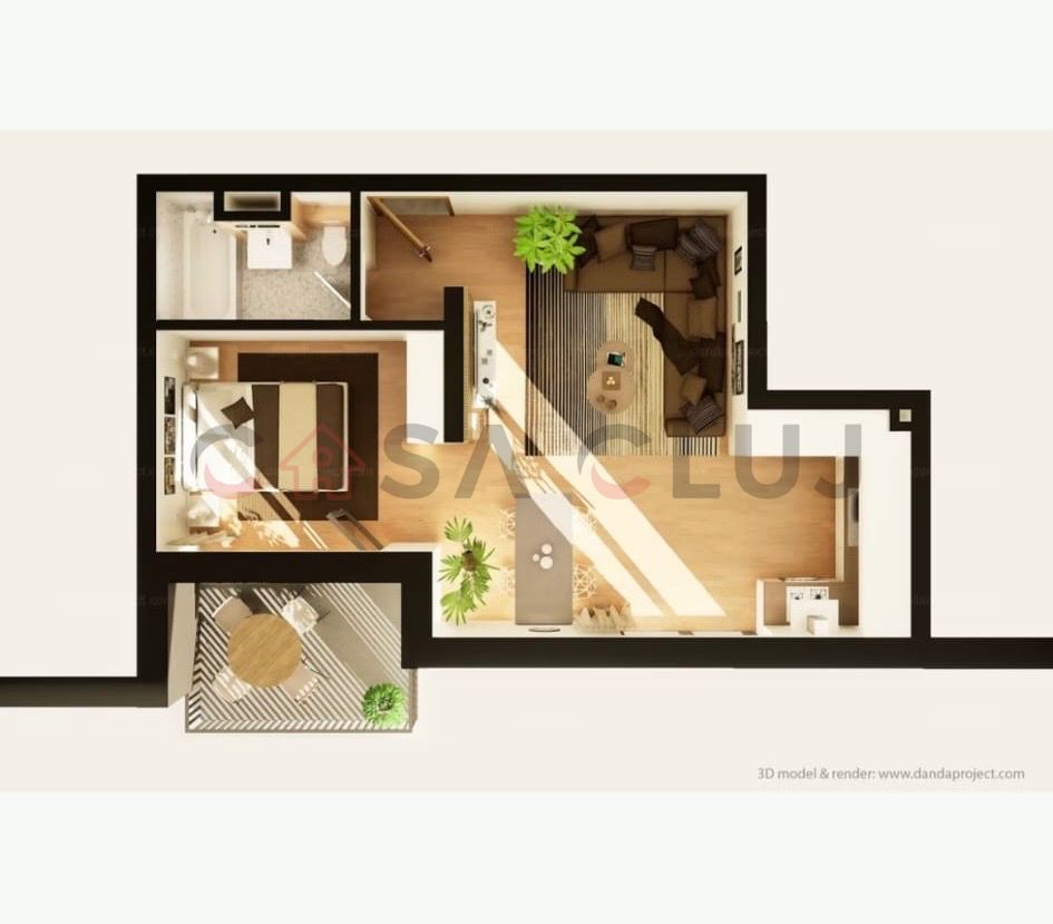 2 camere, ansamblu rezidential premium, Iulius Mall
