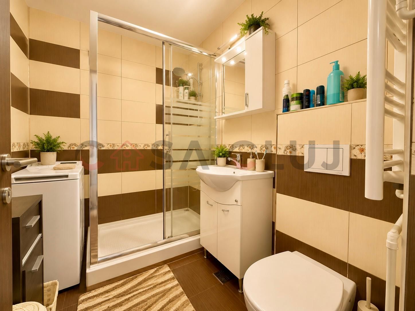2 camere decomandate, etaj intermediar, Între Lacuri — fotografia 3