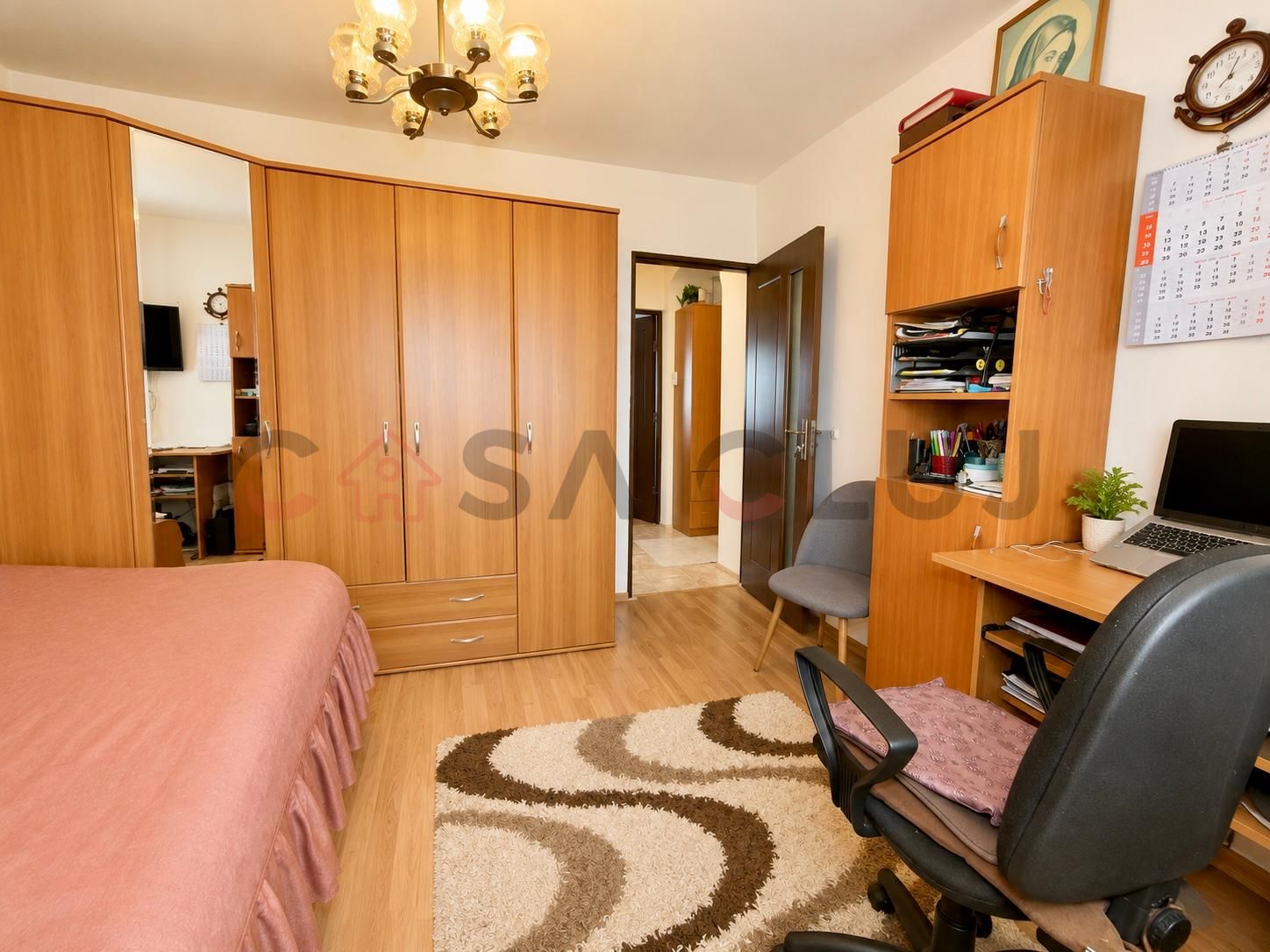 2 camere decomandate, etaj intermediar, Între Lacuri — fotografia 5