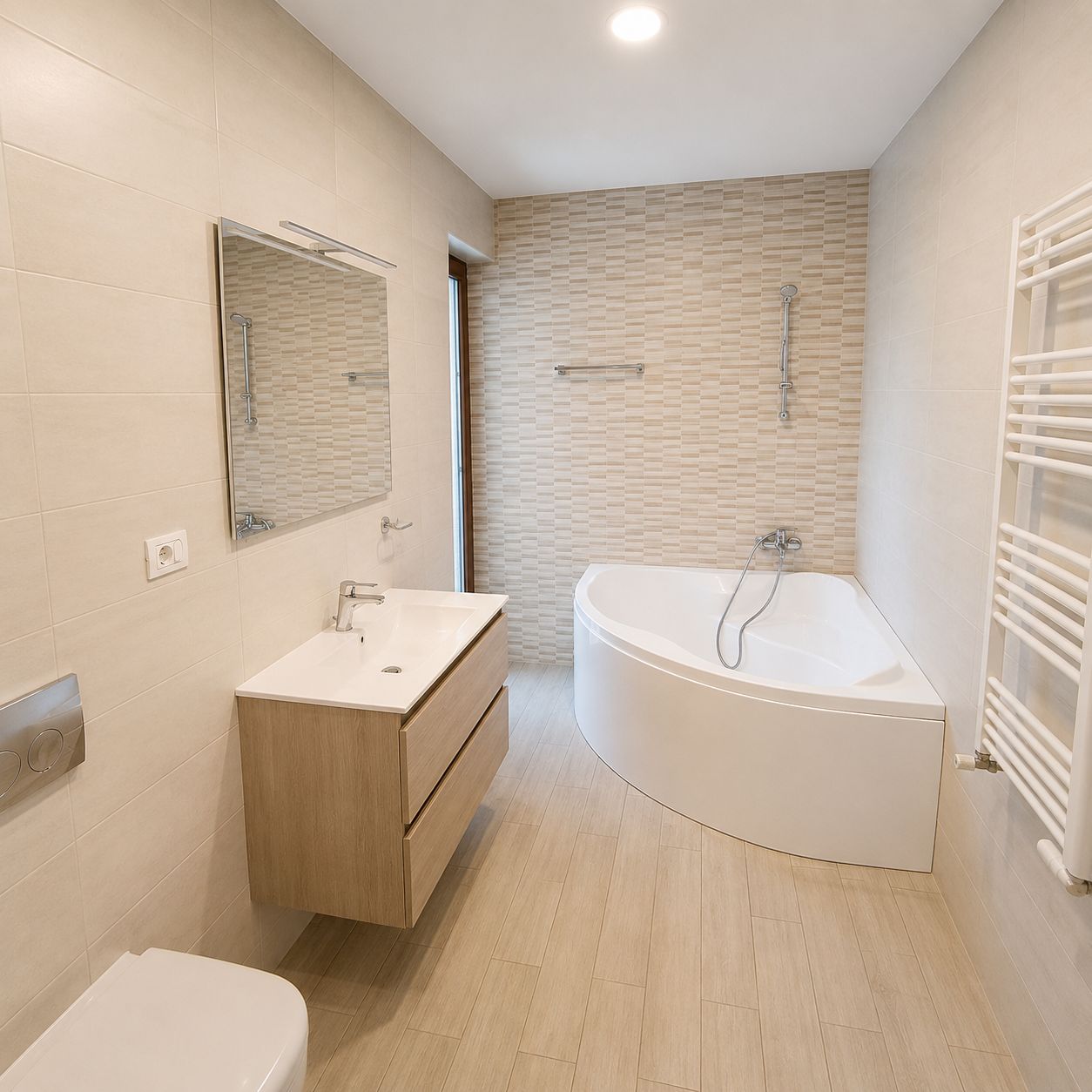 Inchiriez apartament 2 camere, Dumbravita langa padure — fotografia 12