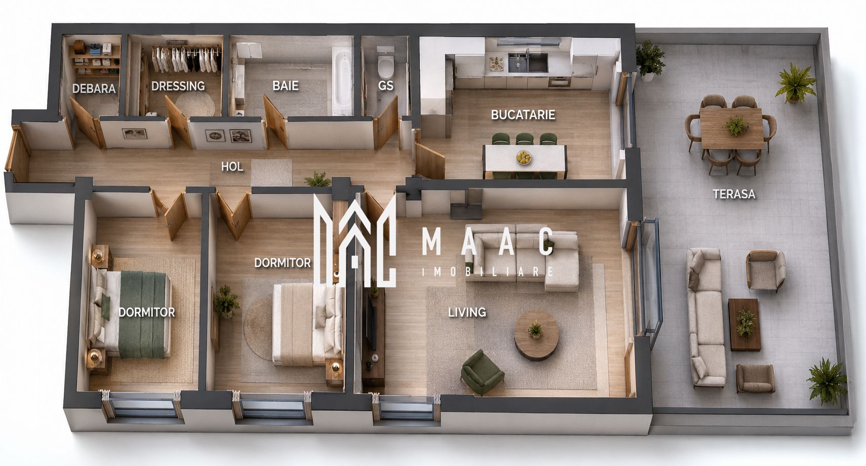 PENTHOUSE PREMIUM | Terasă Panoramică | Avantgarden – Shopping City — fotografia 7