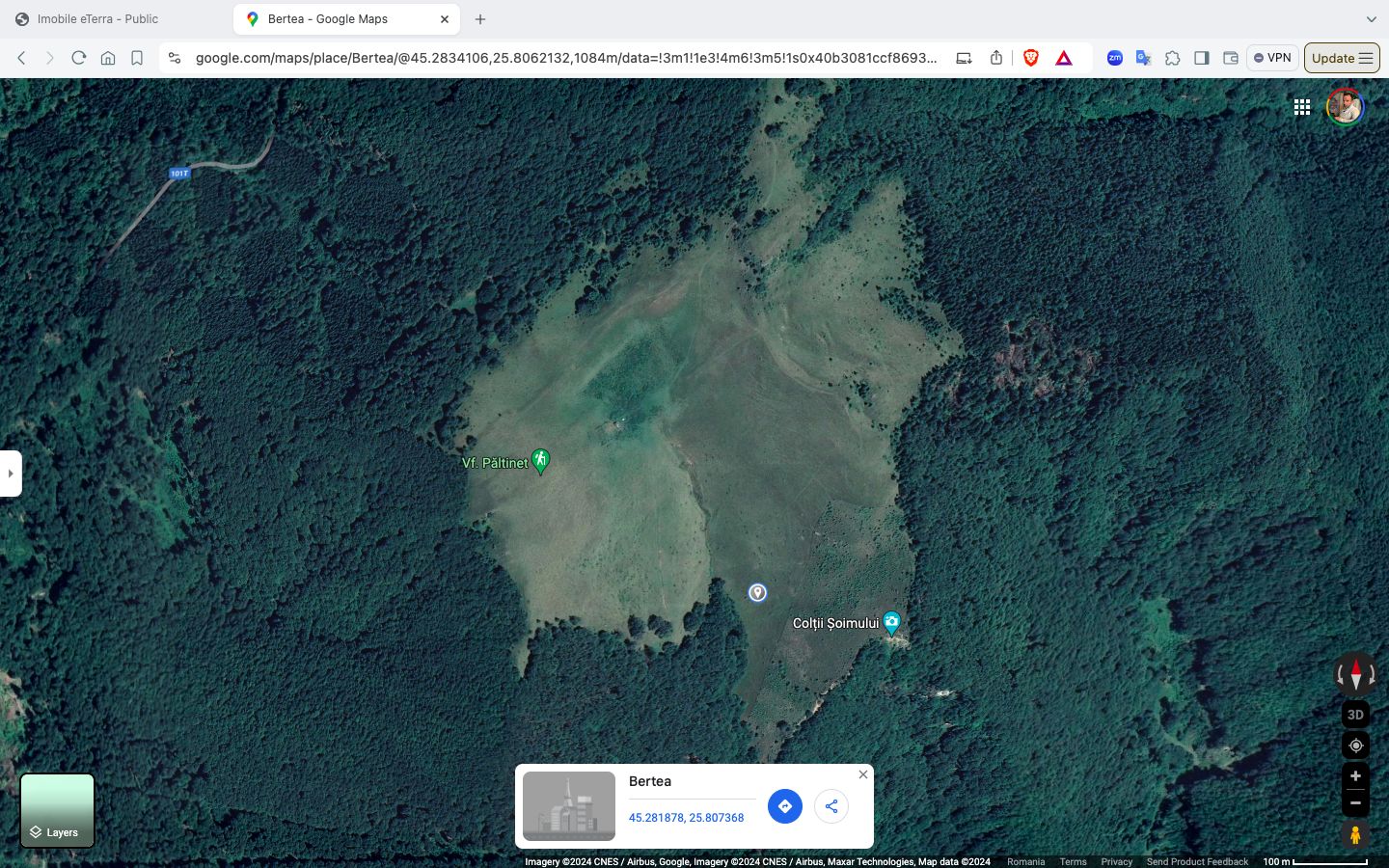 Teren extravilan pasune 270.000 mp Bertea Prahova — fotografia 4