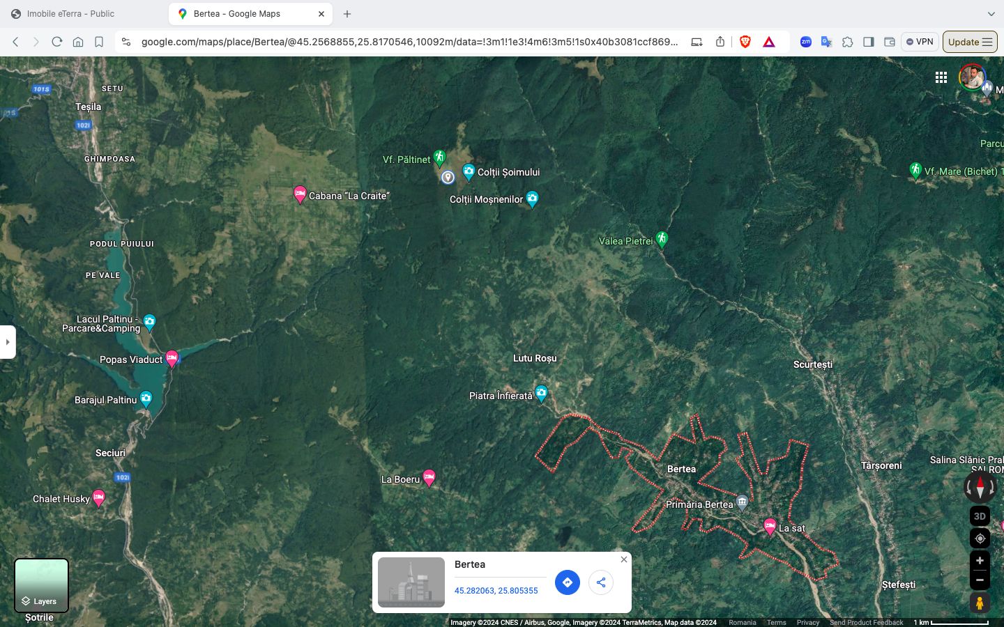 Teren extravilan pasune 270.000 mp Bertea Prahova — fotografia 6