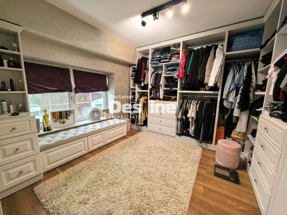 Duplex modern cu design britanic 7 camere D+P+1+M 160 mp — fotografia 10