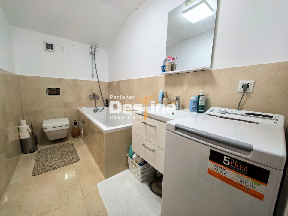 Duplex modern cu design britanic 7 camere D+P+1+M 160 mp — fotografia 17