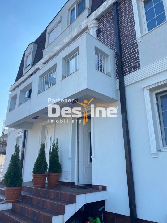 Duplex modern cu design britanic 7 camere D+P+1+M 160 mp — fotografia 25
