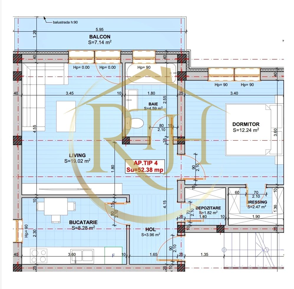 Oferim spre vanzare apartamente cu 2 camere, 0% Comision, Giroc — fotografia 18