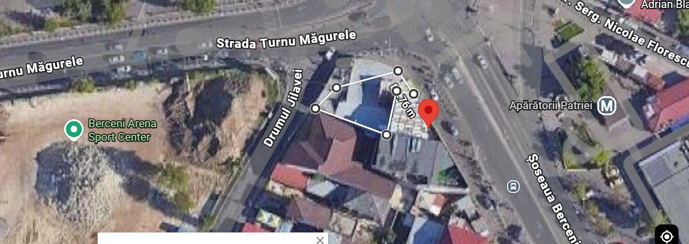 Teren cu autorizatie de construire la metrou Aparatorii Patriei — fotografia 2