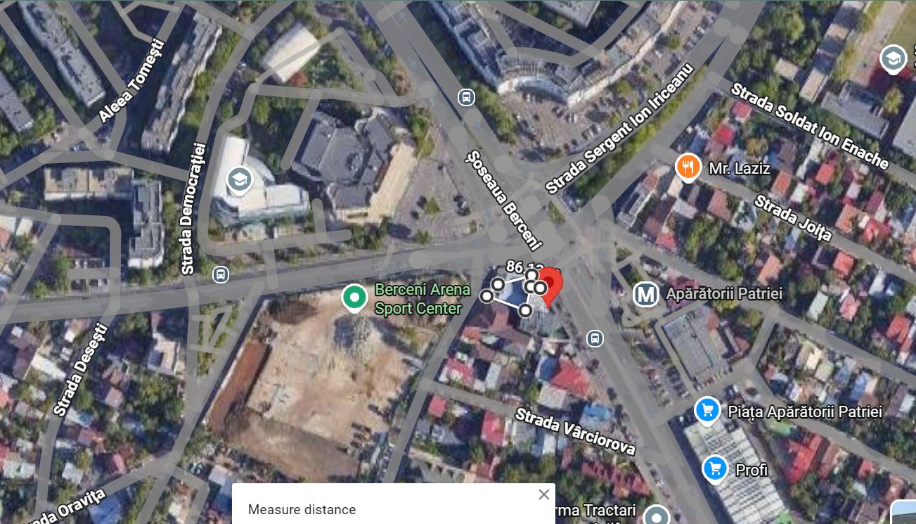 Teren cu autorizatie de construire la metrou Aparatorii Patriei — fotografia 3