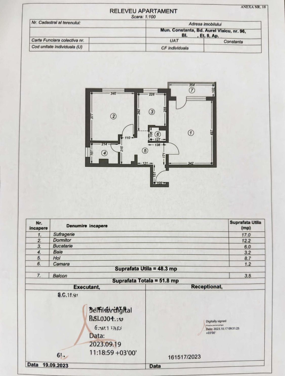 Apartament 2 camere decomandat, renovat,mobilat,utilat,centrala — fotografia 5
