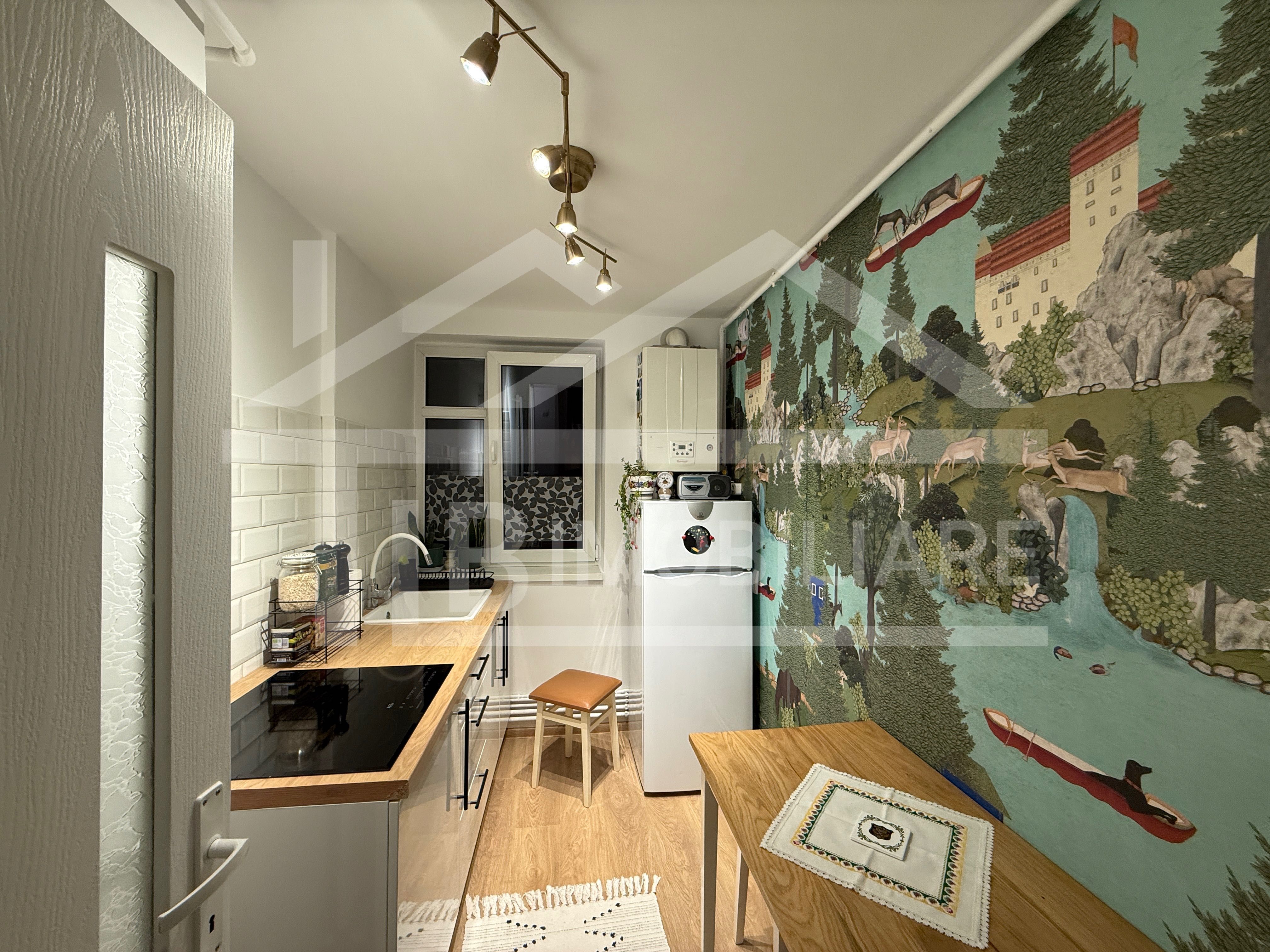 Apartament cu 2 camere, 50 mp, decomandat, Zona UMFST — fotografia 4