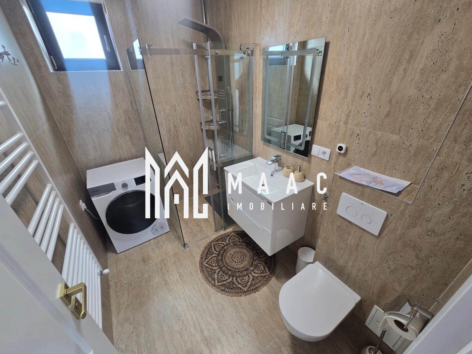 Apartament 3 camere 84 mpu 2 bai 2 balcoane Selimbar Lidl — fotografia 3