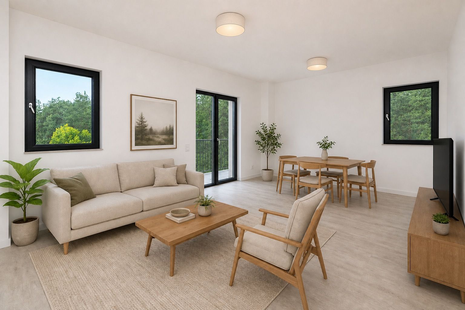 Apartament 3 camere decomandat | Bloc nou | Pinilor Residence