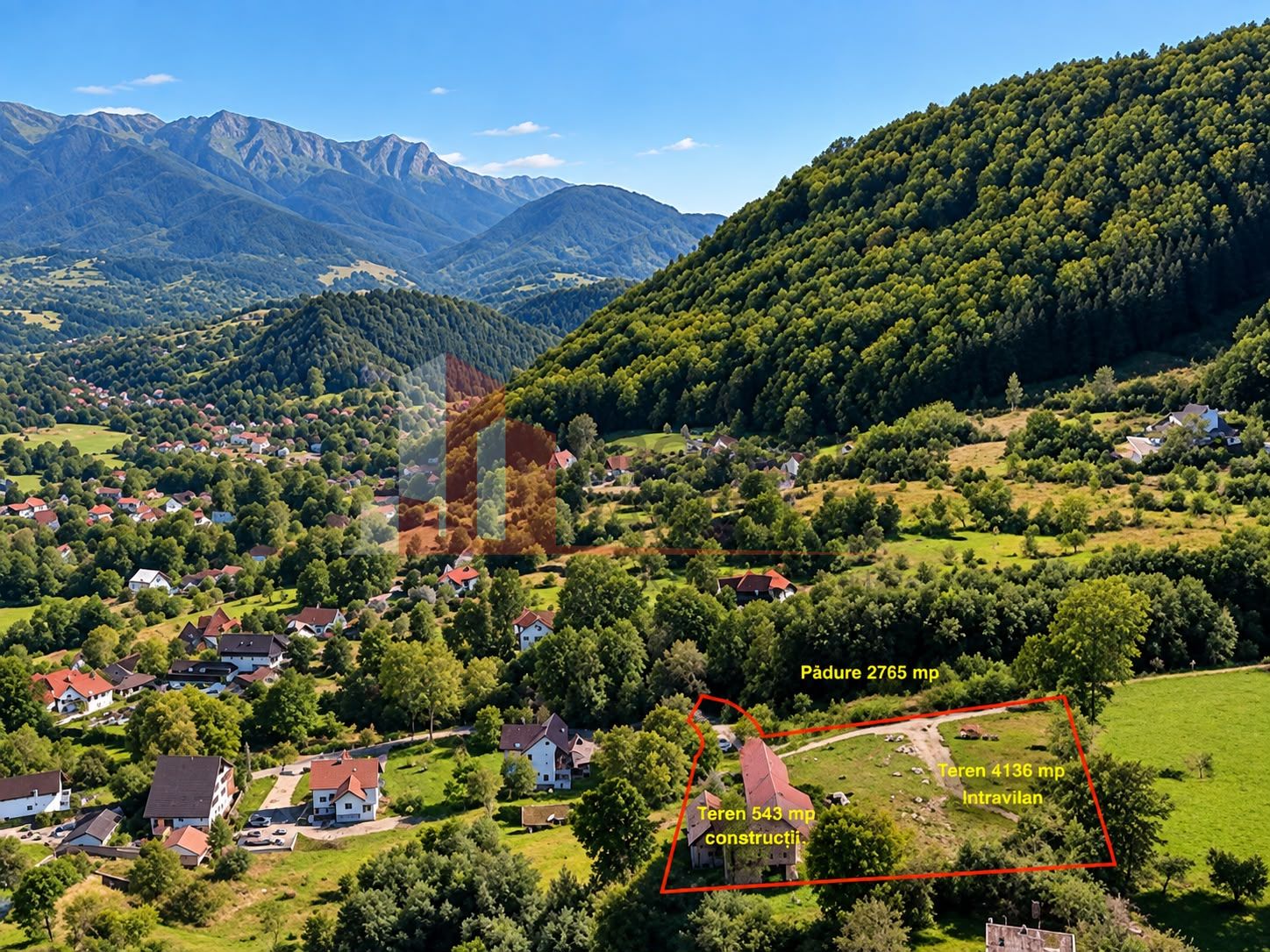 Teren 7.151 mp + casă tradițională în Predeluț–Bran — fotografia 5