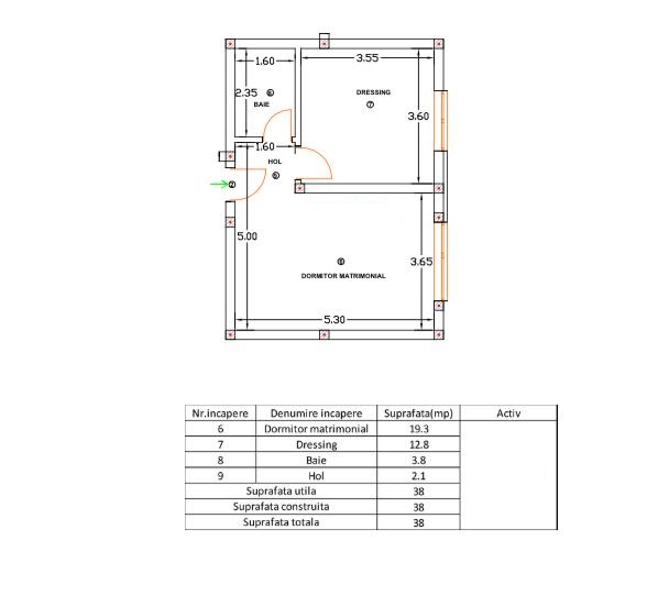 Apartament 2 camere, Zona Lisaura