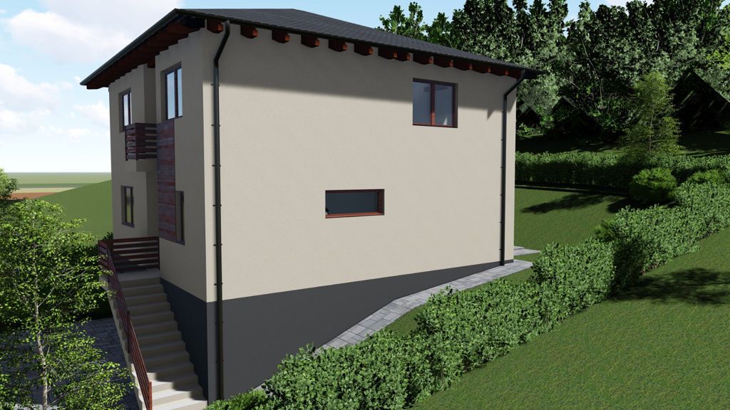 Casa  4 camere,2 bai,136 mp, 550 mp teren zona Corunca — fotografia 10