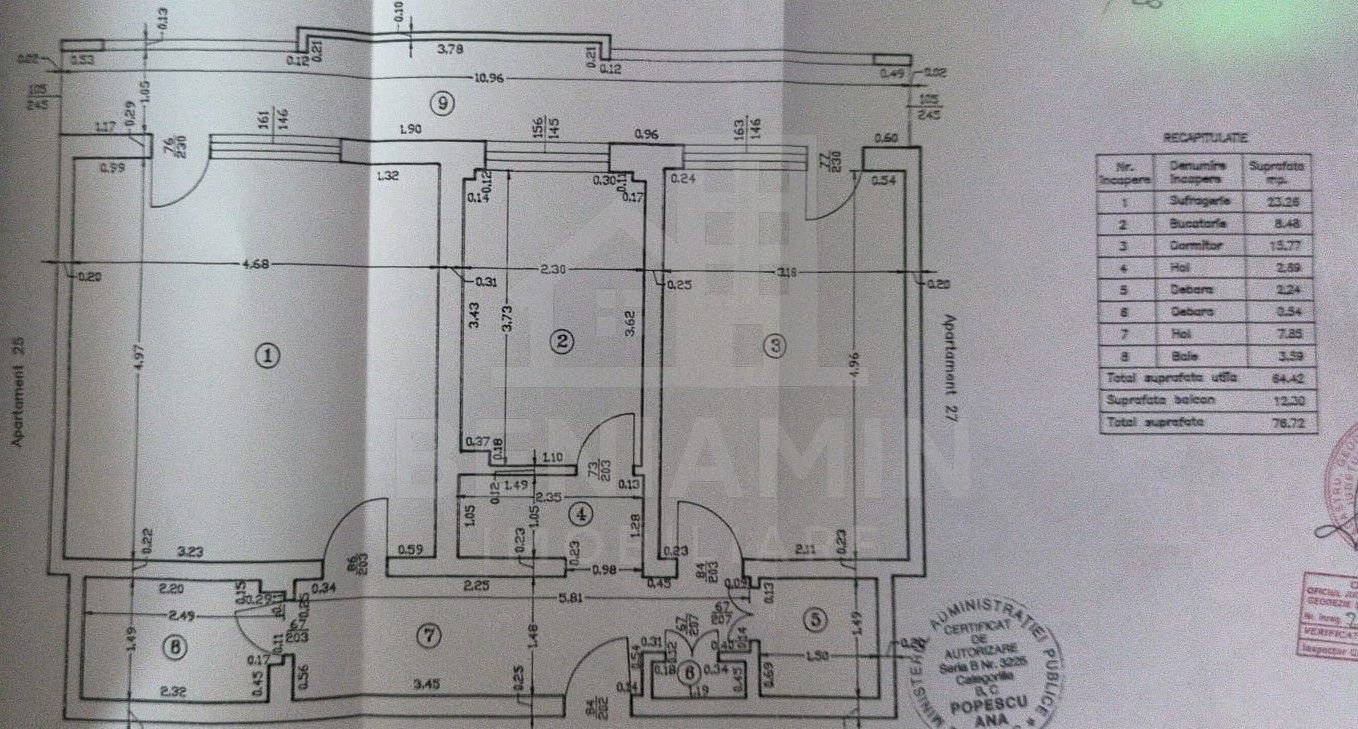 2 camere decomandat- etaj 2- 77mp- ultracentral - Ramada — fotografia 10