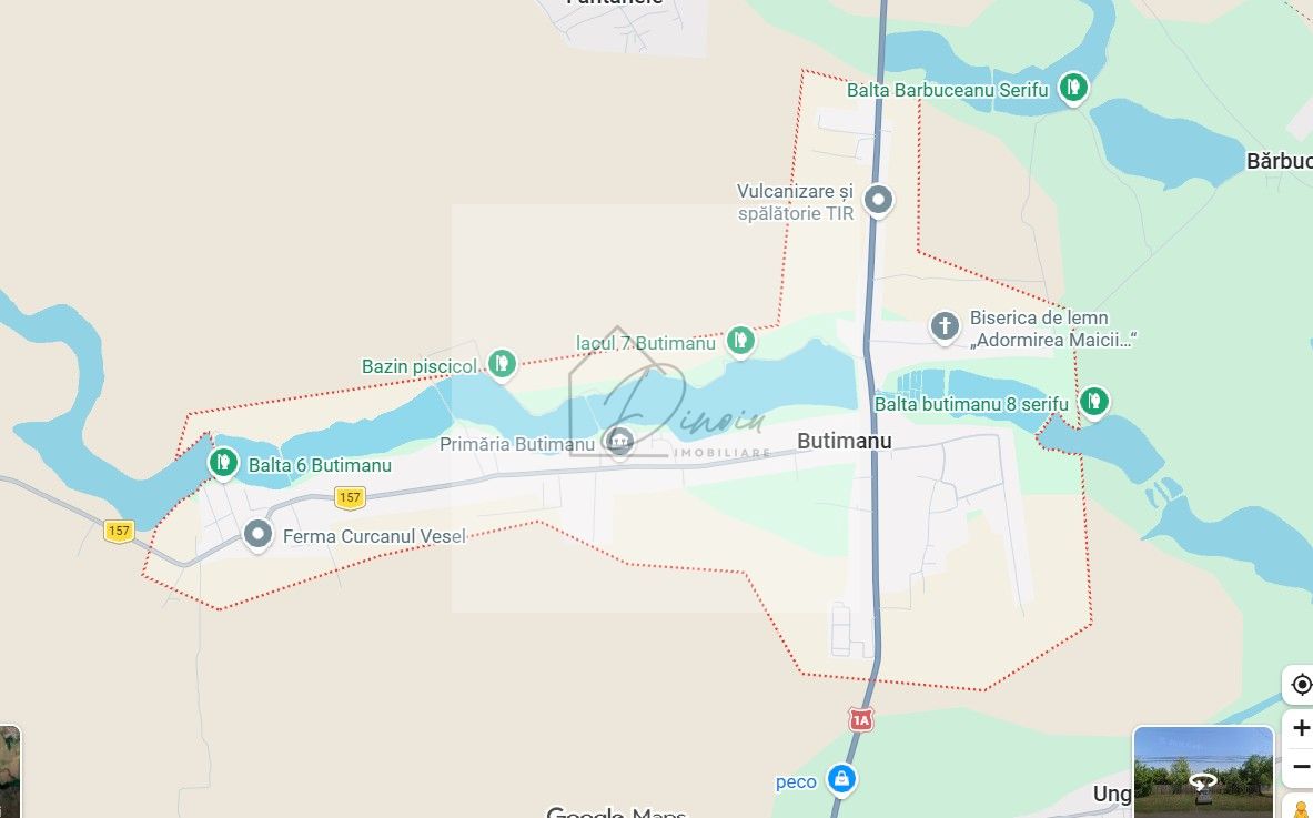 Teren intravilan Butimanu - Hodarasti - Cornesti - Bujoreanca