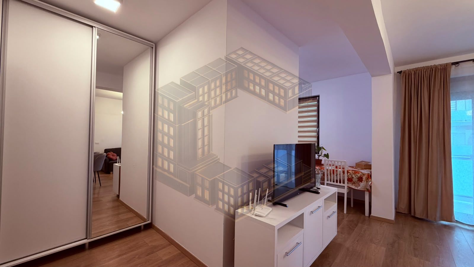 Apartament cu 2camere,semidecomandat,bloc nou, de vanzare,zona Iosefin — fotografia 6