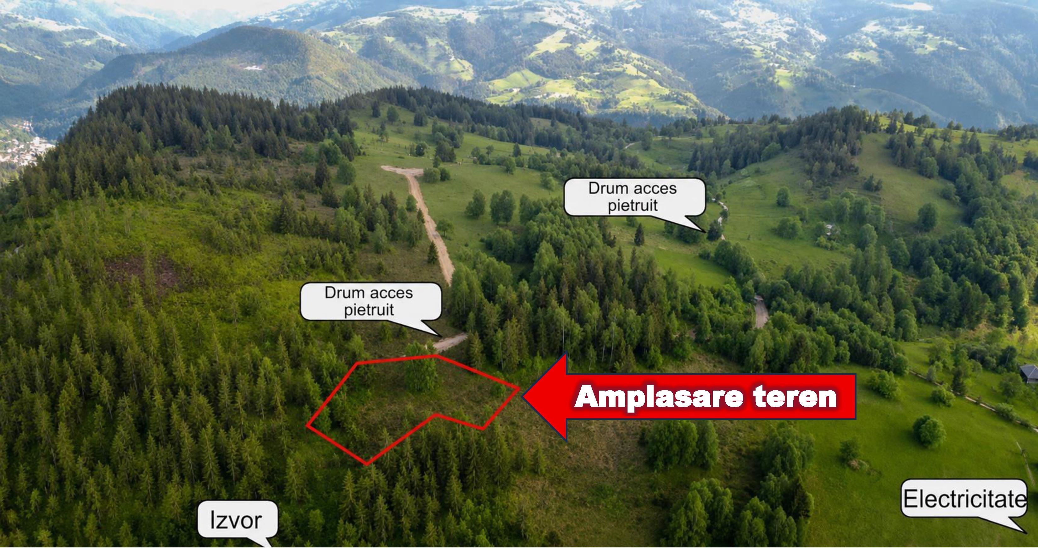 Teren intravilan 3.120 mp in Sohodol, Albac - Muntii Apuseni