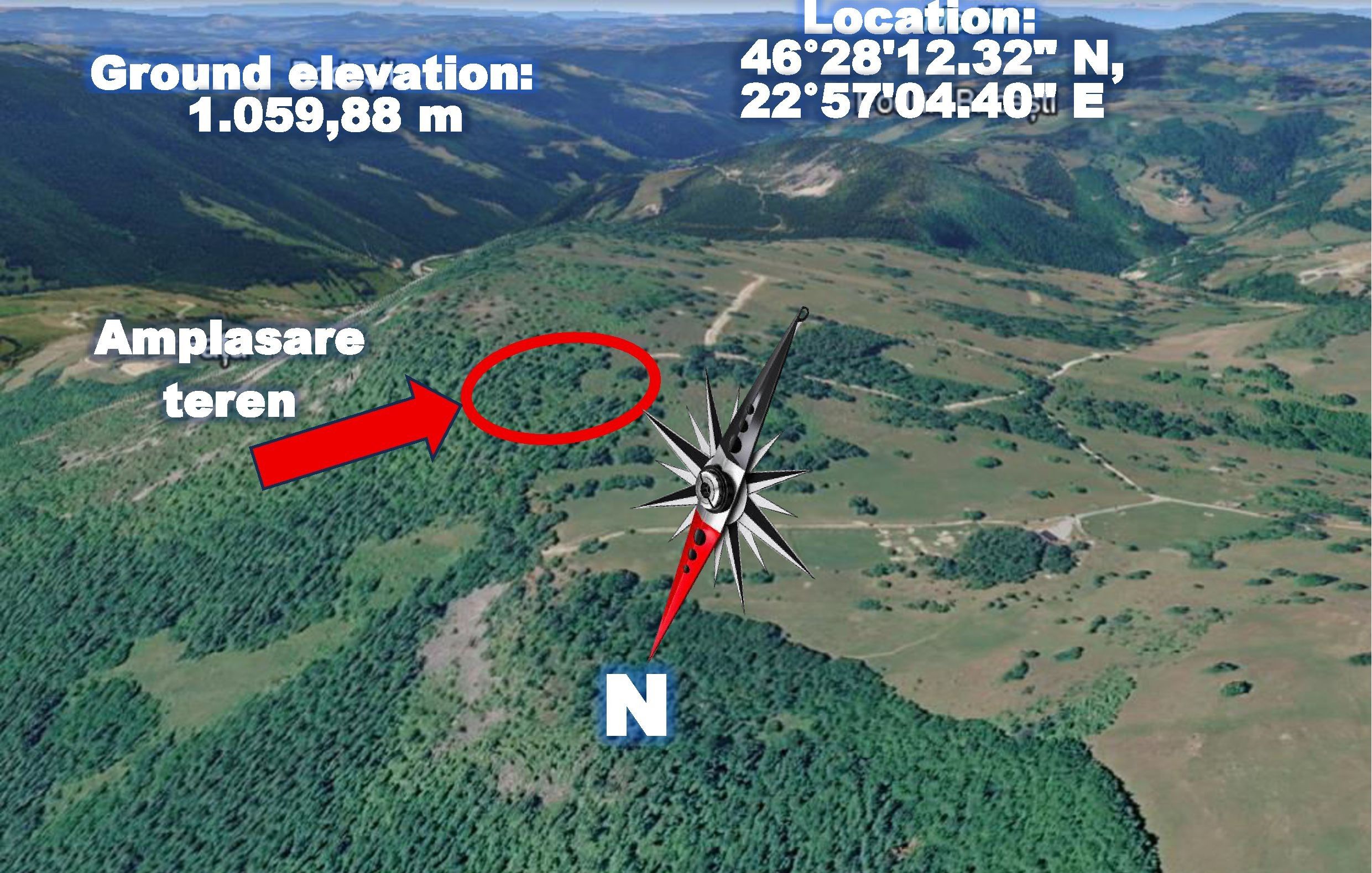 Teren intravilan 3.120 mp in Sohodol, Albac - Muntii Apuseni — fotografia 7