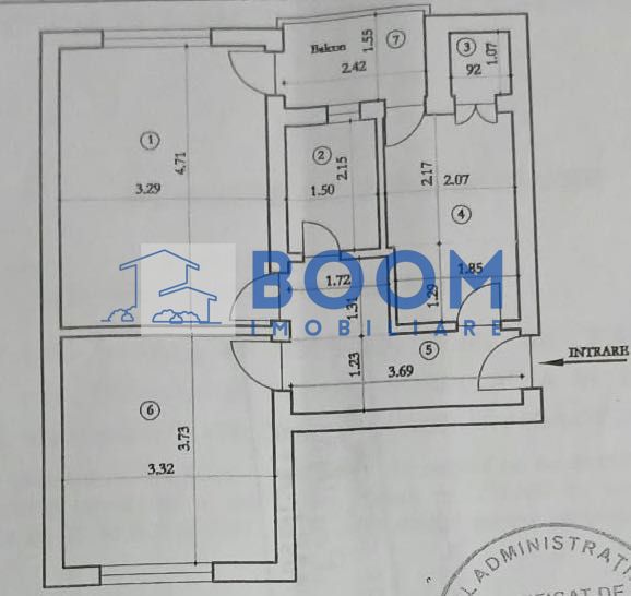 Apartament cu 2 camere | Nord | Parter — fotografia 7