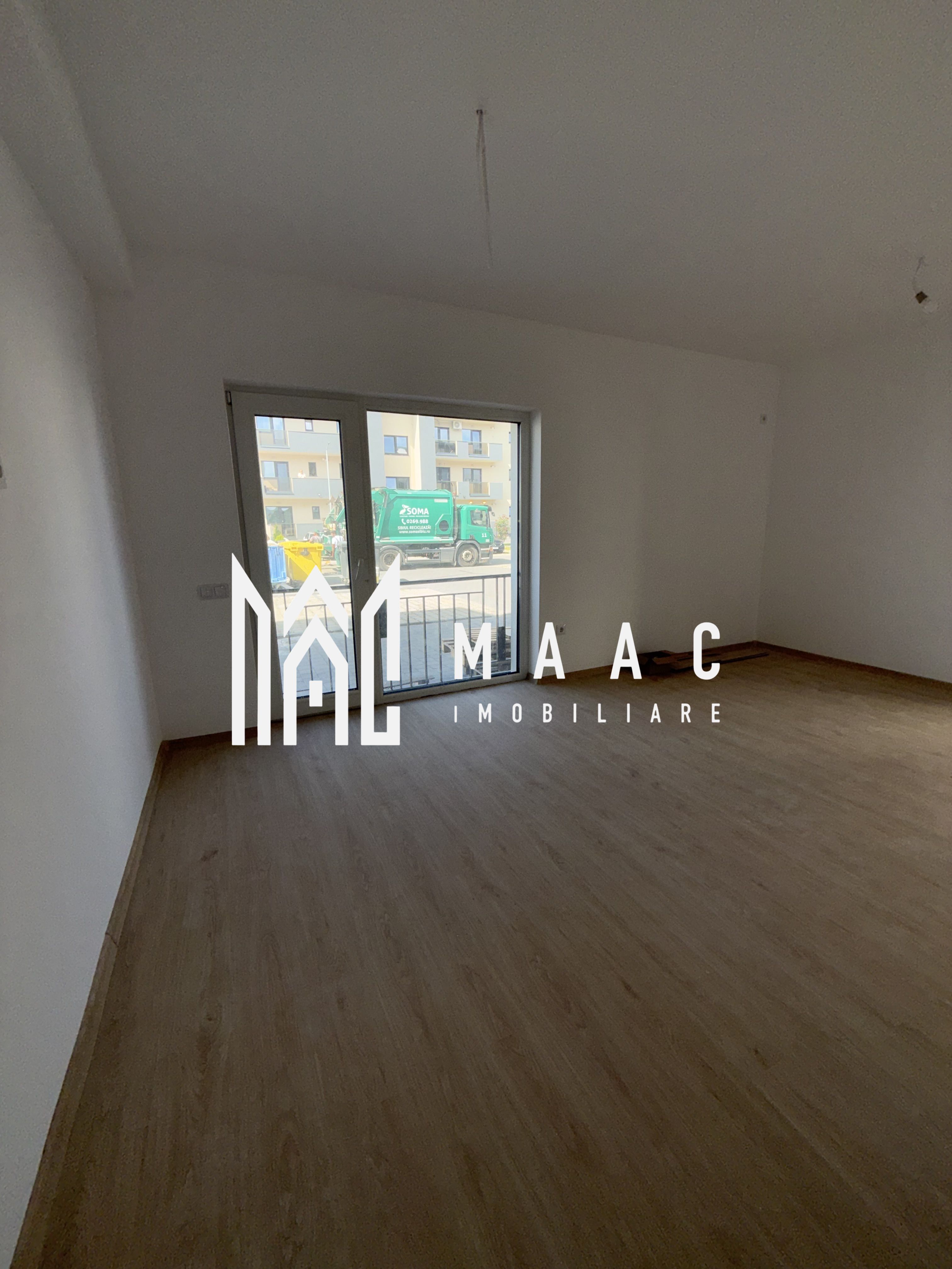 Apartament 2 camere decomandat de vânzare | Șelimbăr | grădină 57 mp