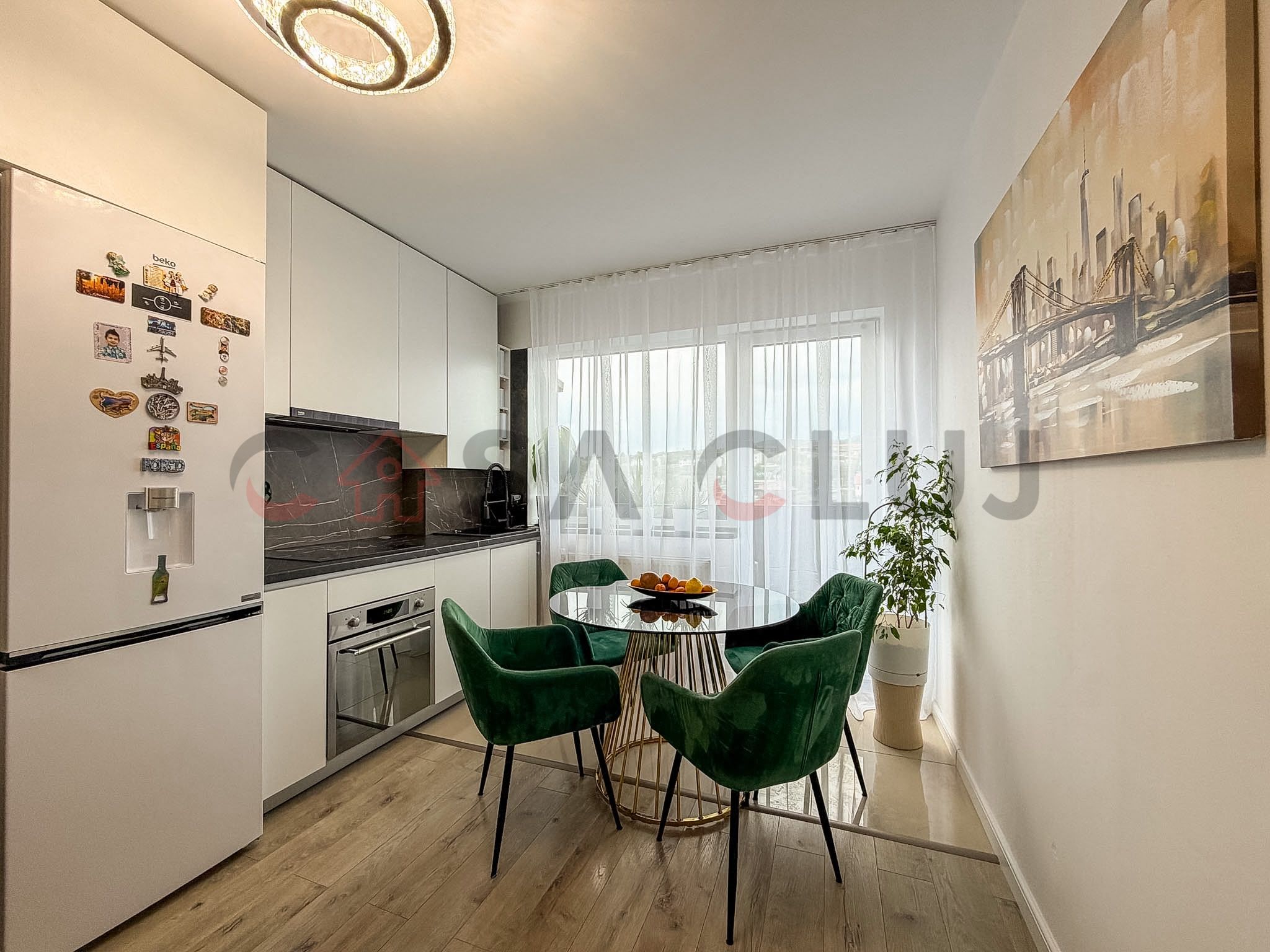 Apartament cu 2 dormitoare + living cu bucatarie open space — fotografia 6