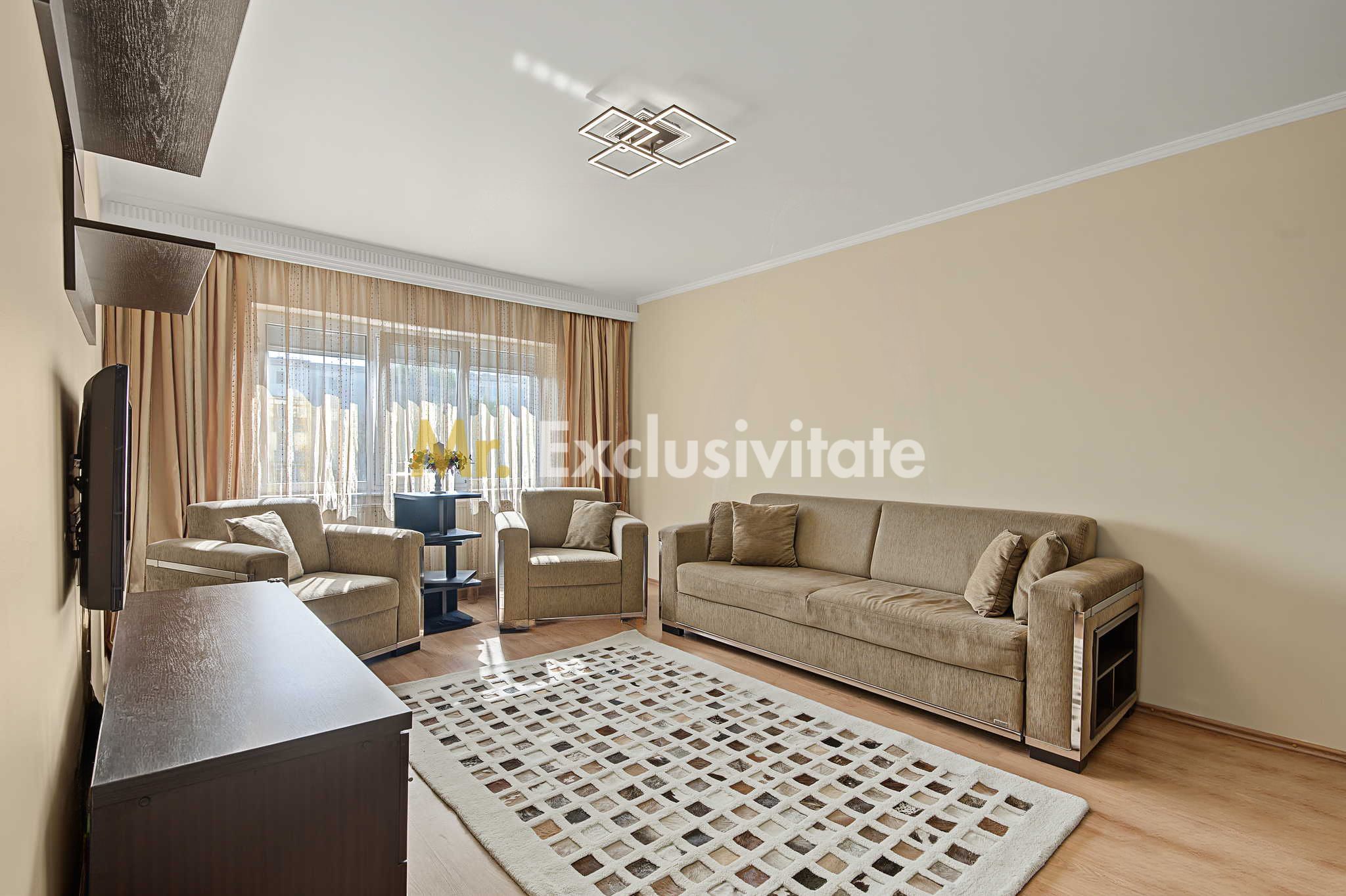 Central-Eremia, ap. 3 camere, 2 băi + boxă,proaspăt zugrăvit, et.2 — fotografia 5