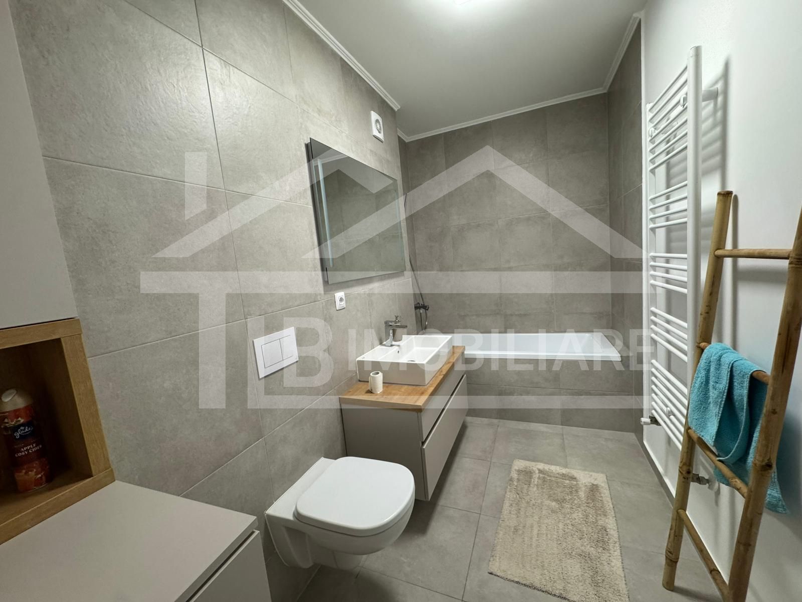 Apartament cu 2 camere, 60mp, parcare, boxa, Zona Maurer Residence — fotografia 9