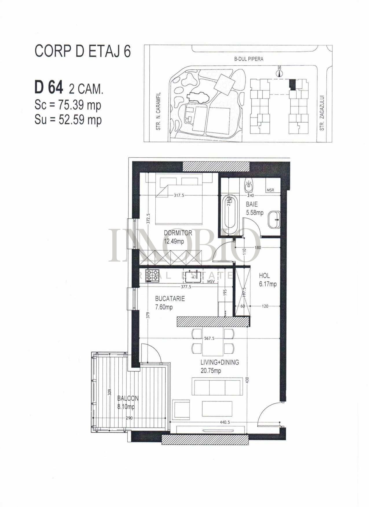 Apartament 2 camere / ONE Herastrau / Finisaje Lux — fotografia 8