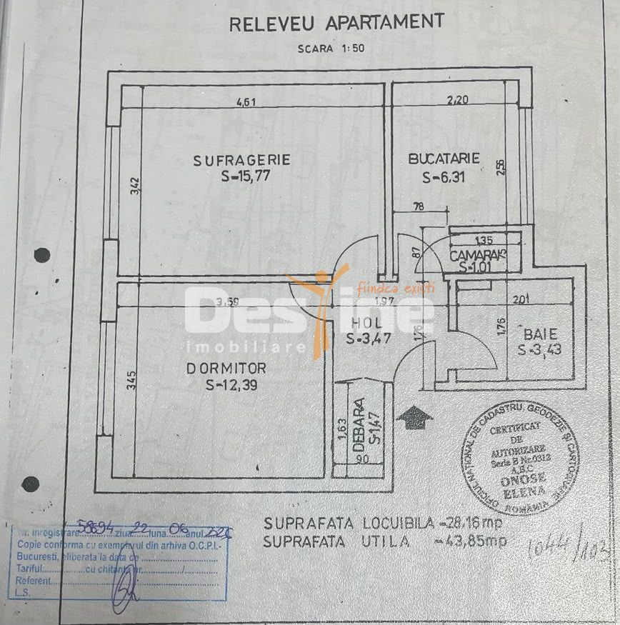 VANZARE APARTAMENT 2 CAMERE DRUMUL TABEREI — fotografia 6