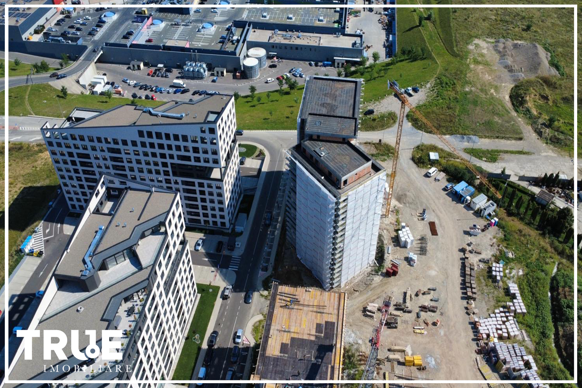 Studio de vânzare, 39m² + 6m² balcon, Skyline City!