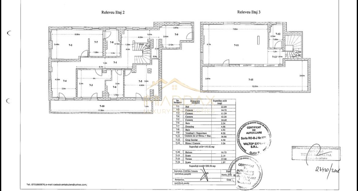 Apartament de tip Duplex 6 camere *250mp* + 2 Garaje // Herastrau — fotografia 71